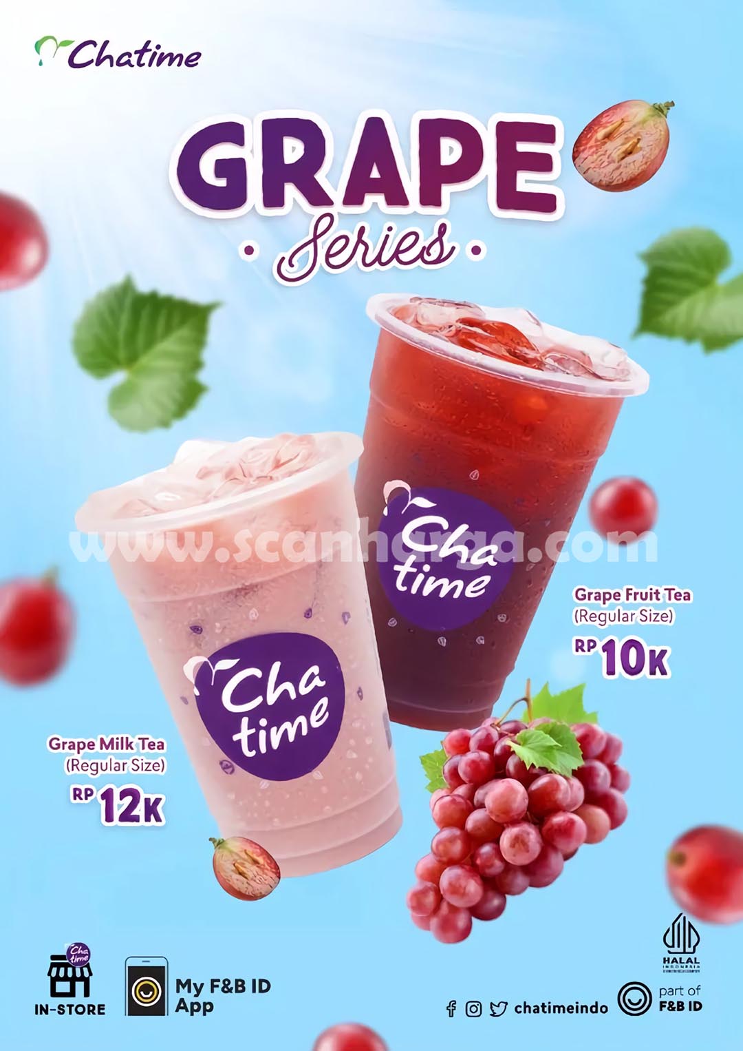 BARU! CHATIME GRAPE SERIES – Harga mulai Rp. 10.000